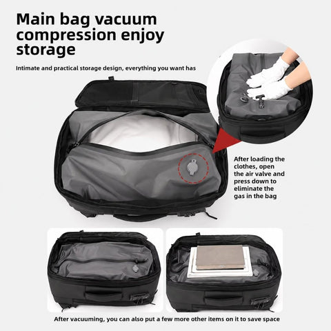 Kaiserox Vanguard Pro Akku-Rucksackstaubsauger
