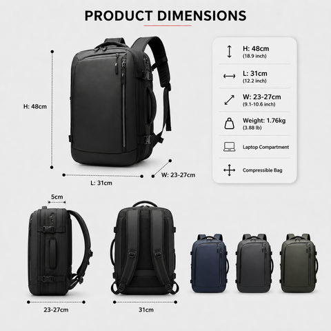 Kaiserox Vanguard Apex Vacuum Backpack