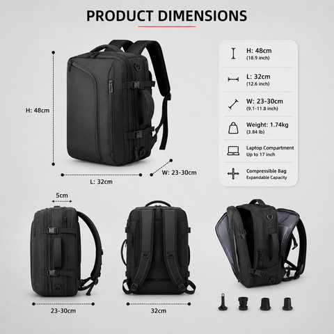 Kaiserox Vanguard Max Vacuum Backpack