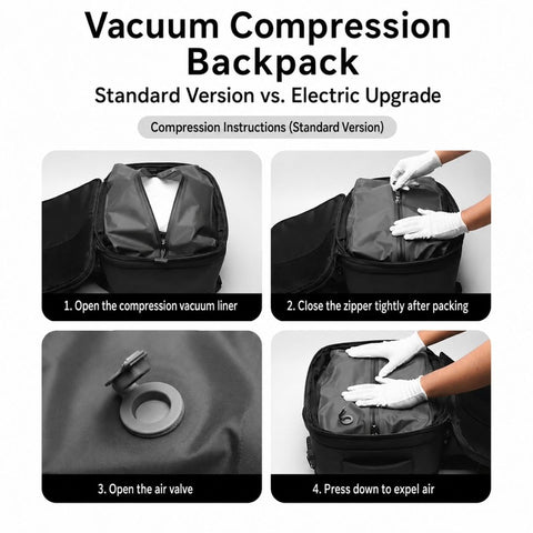 Kaiserox Vanguard Apex Staubsauger-Rucksack